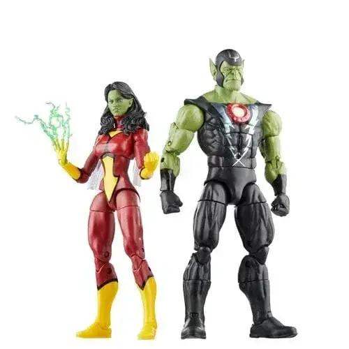 Marvel Legends Skrull Queen and Super Skrull Avengers Figures - ToylandEU