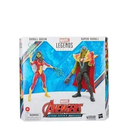 Marvel Legends Skrull Queen and Super Skrull Avengers Figures - ToylandEU