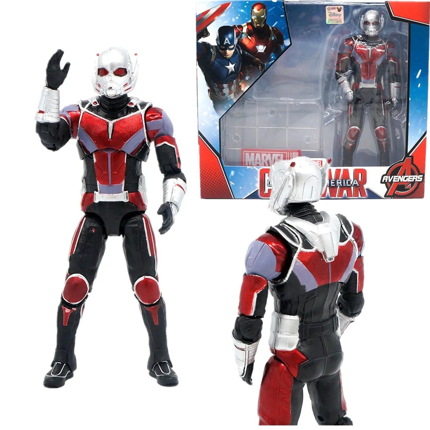  Avengers Action Figures Set With Display Stand Marvel -  ToylandEU™