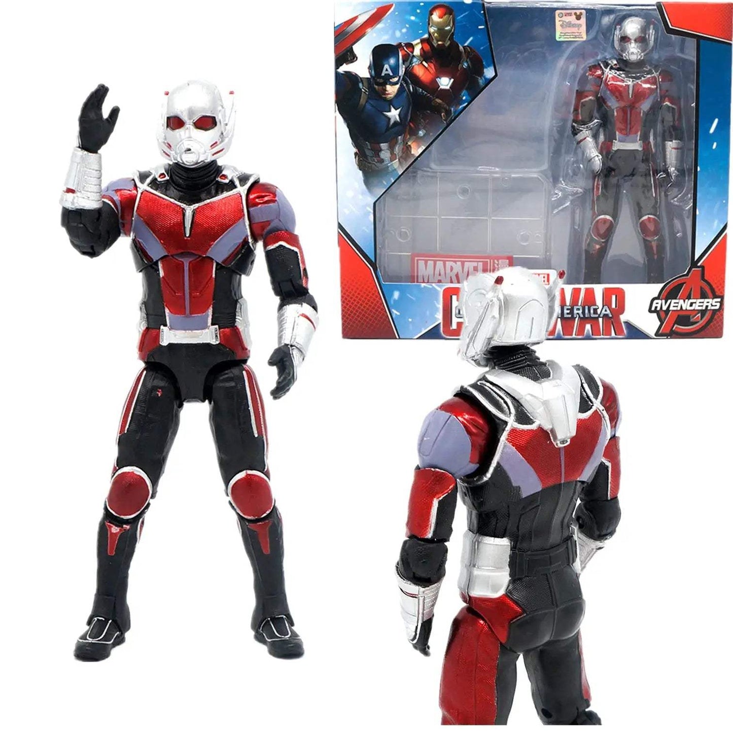  Avengers Action Figures Set With Display Stand Marvel -  ToylandEU™