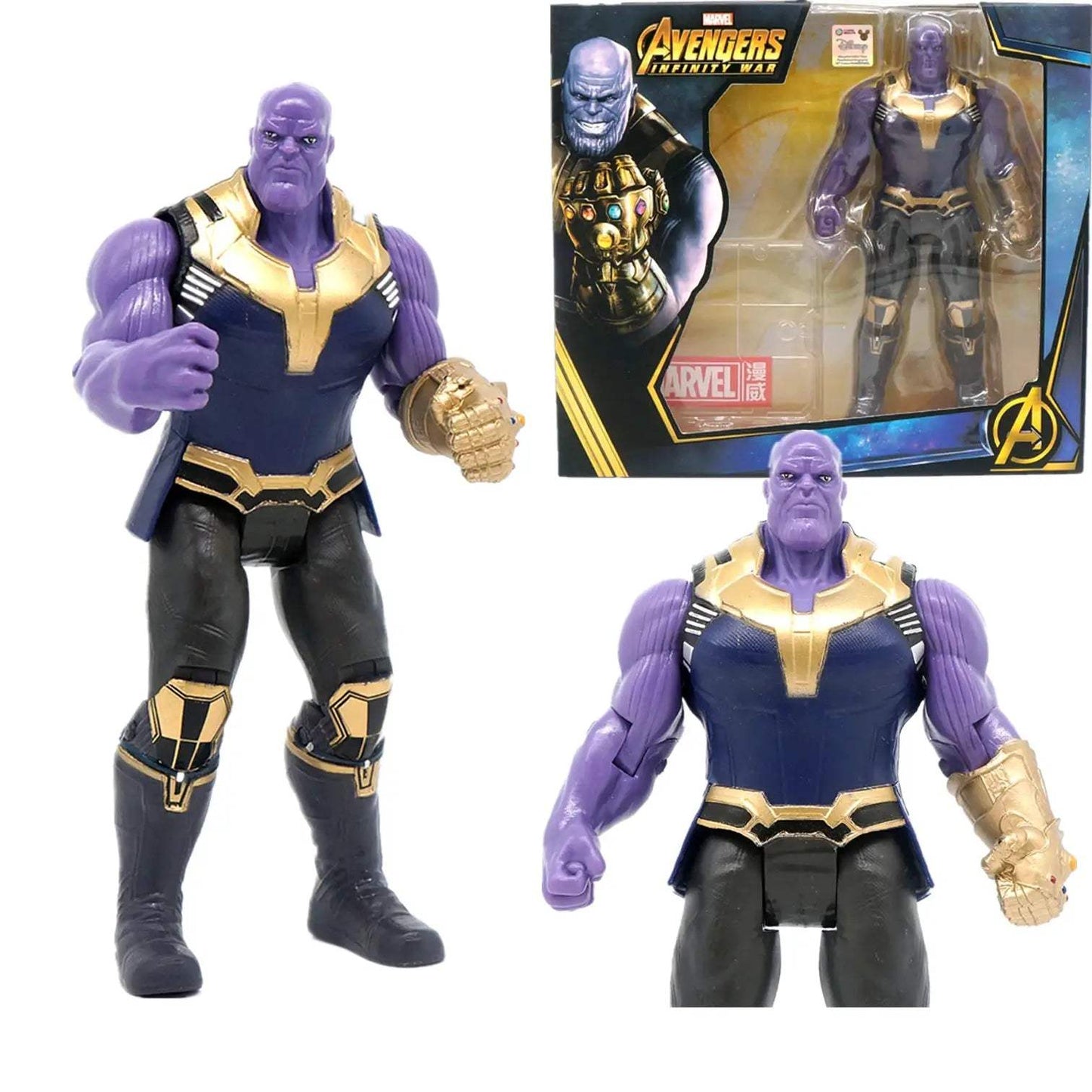  Avengers Action Figures Set With Display Stand Marvel -  ToylandEU™