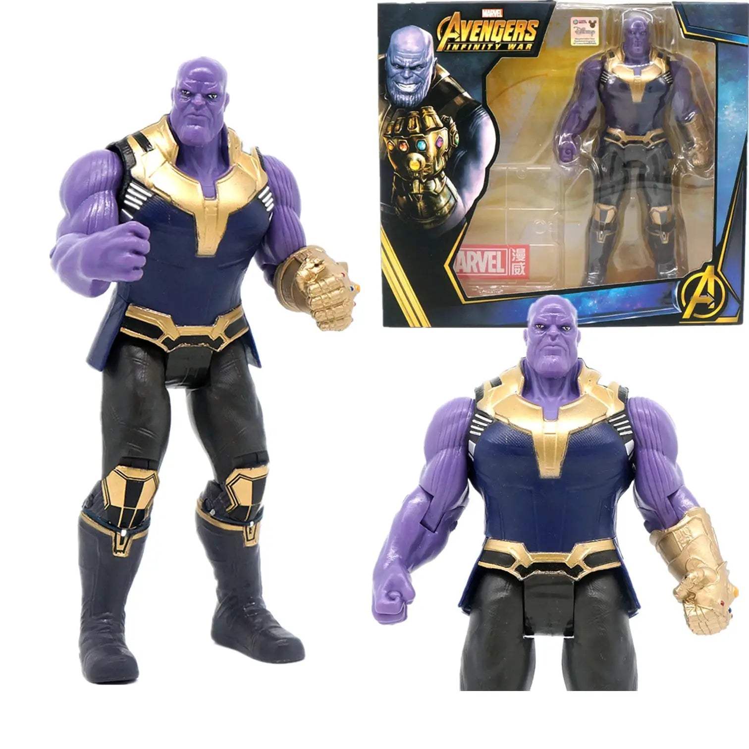  Avengers Action Figures Set With Display Stand Marvel -  ToylandEU™