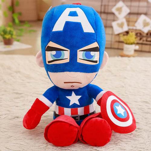 Avengers Adorable Plush Toys: Captain America & Iron Man Collection - ToylandEU