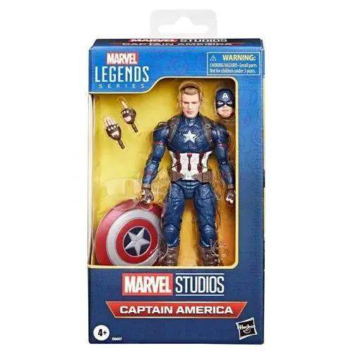 Avengers: Endgame Marvel Legends Series Captain America 6-Inch Action Figure - ToyShnip