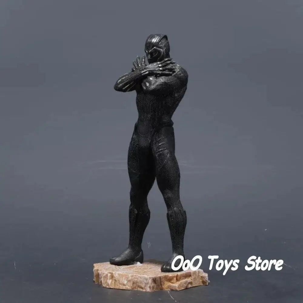  Avengers Figure Black Panther Iron Man Deluxe Statue -  ToylandEU™
