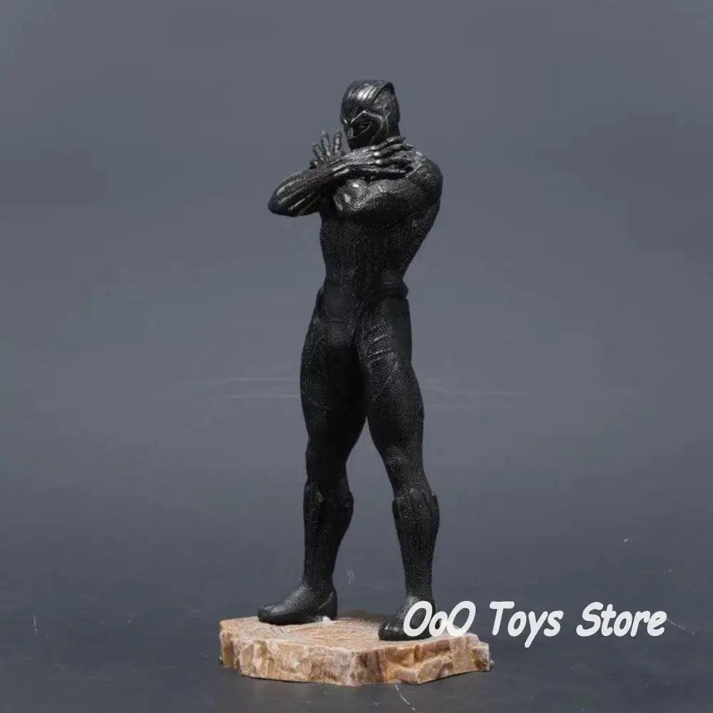  Avengers Figure Black Panther Iron Man Deluxe Statue -  ToylandEU™