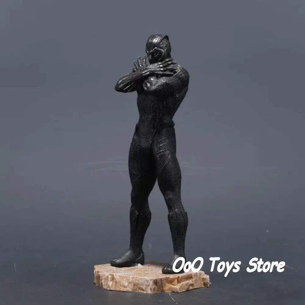  Avengers Figure Black Panther Iron Man Deluxe Statue -  ToylandEU™