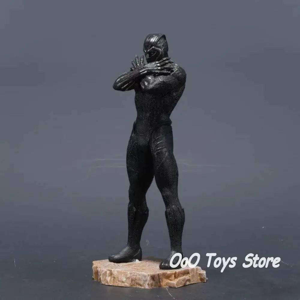  Avengers Figure Black Panther Iron Man Deluxe Statue -  ToylandEU™