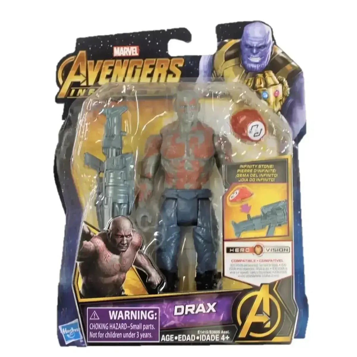 Drax Infinity Stone Action Figure 6 Inch Collectible - ToylandEU