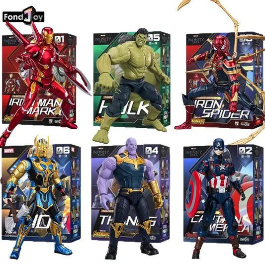  Avengers Poseable Action Figures Fondjoy -  ToylandEU™