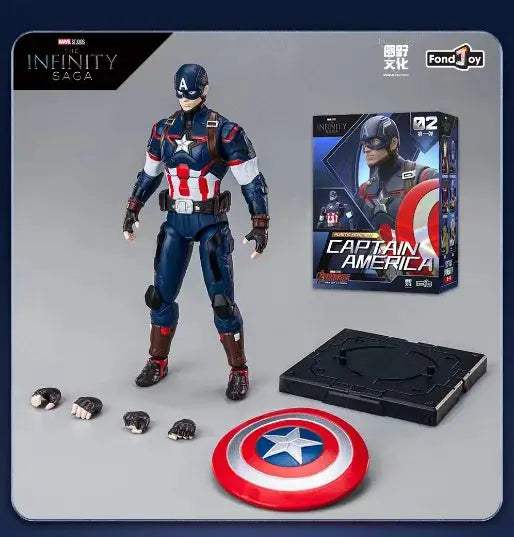  Avengers Poseable Action Figures Fondjoy -  ToylandEU™