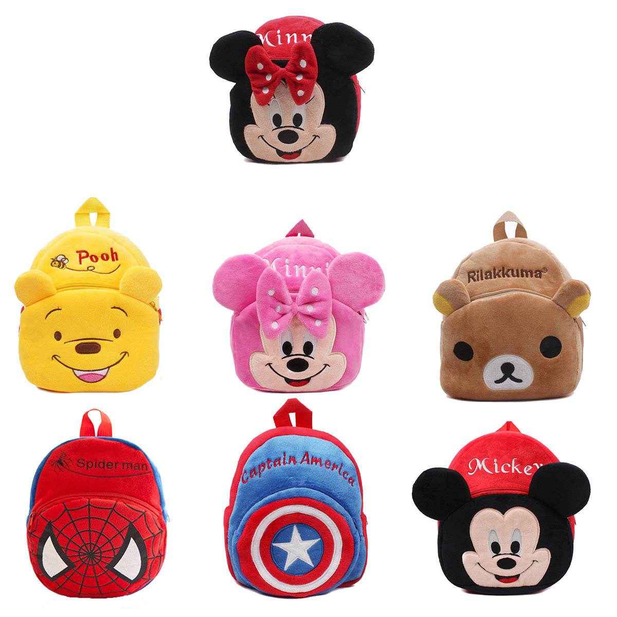 Avengers Spidey & Mickey Plush Backpack for Kids - Fun & Functional! - ToylandEU