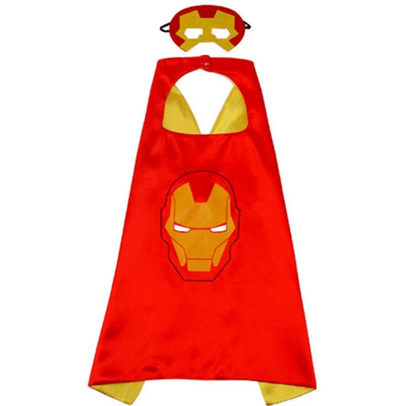 Avengers Superhero Cape & Mask Set - Spiderman, Hulk, Iron Man Fun! - ToylandEU