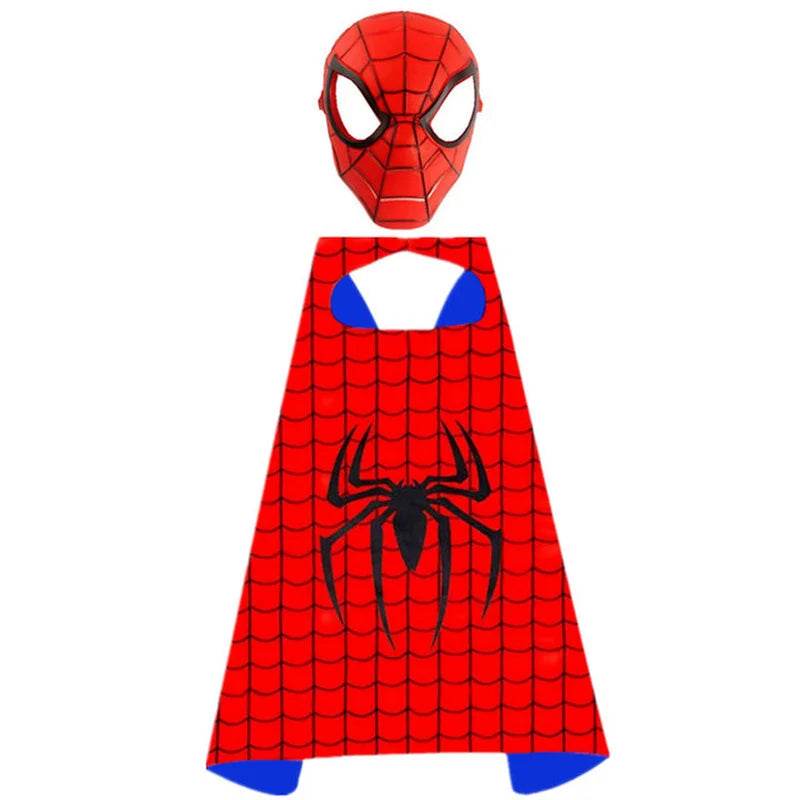 Avengers Superhero Cape & Mask Set - Spiderman, Hulk, Iron Man Fun! - ToylandEU