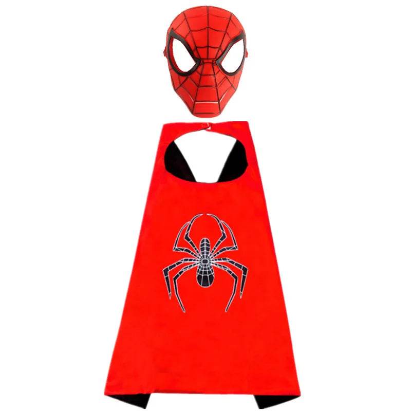 Avengers Superhero Cape & Mask Set - Spiderman, Hulk, Iron Man Fun! - ToylandEU