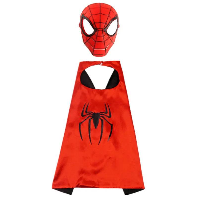 Avengers Superhero Cape & Mask Set - Spiderman, Hulk, Iron Man Fun! - ToylandEU