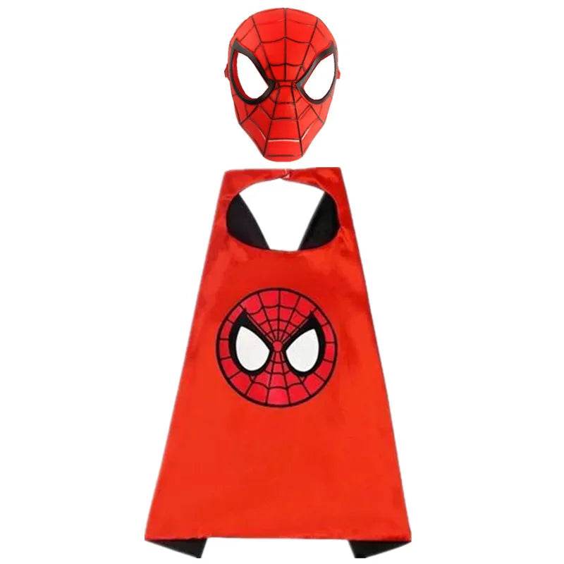 Avengers Superhero Cape & Mask Set - Spiderman, Hulk, Iron Man Fun! - ToylandEU