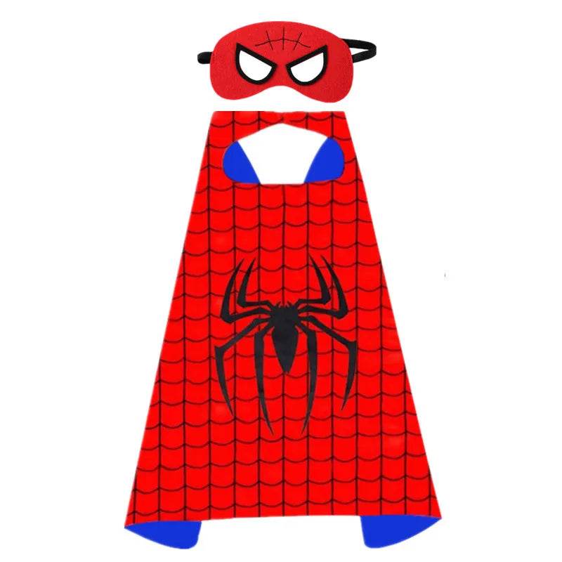 Avengers Superhero Cape & Mask Set - Spiderman, Hulk, Iron Man Fun! - ToylandEU