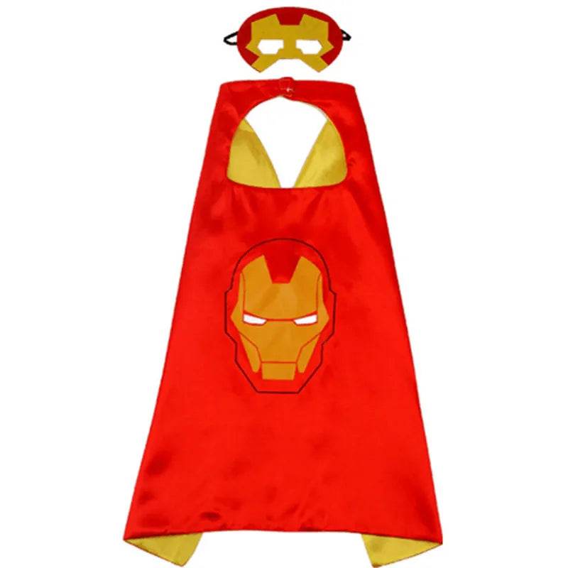 Avengers Superhero Cape & Mask Set - Spiderman, Hulk, Iron Man Fun! - ToylandEU