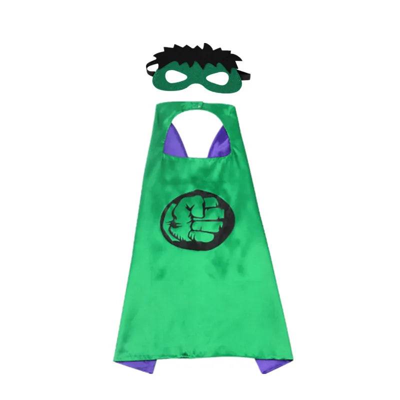 Avengers Superhero Cape & Mask Set - Spiderman, Hulk, Iron Man Fun! - ToylandEU