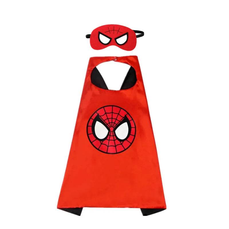 Avengers Superhero Cape & Mask Set - Spiderman, Hulk, Iron Man Fun! - ToylandEU