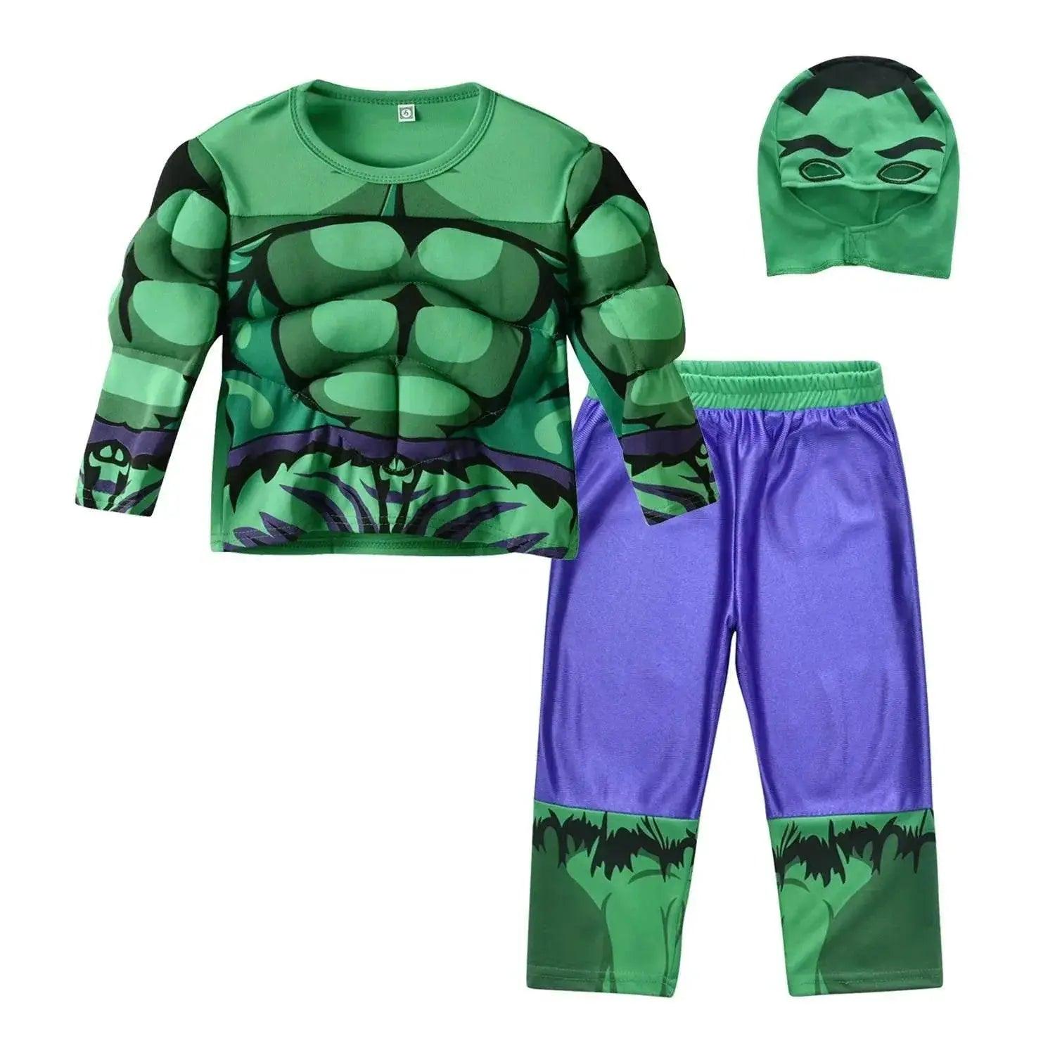  Avengers Superhero Costume Set - Hulk, Captain America & Spiderman for Kids -  ToylandEU™