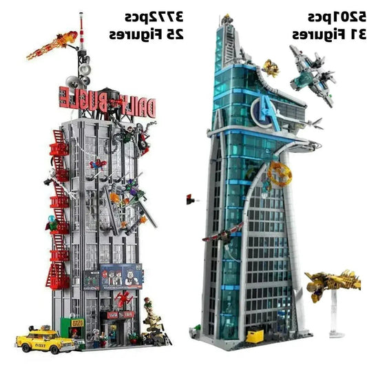  Avengers Tower Building Blocks Set Birthday Gift -  ToylandEU™