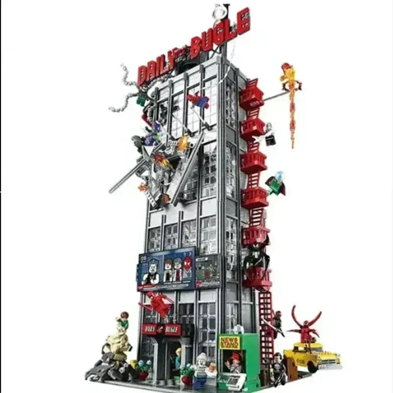 Avengers Tower Building Blocks Set Kids Birthday Gift - ToylandEU