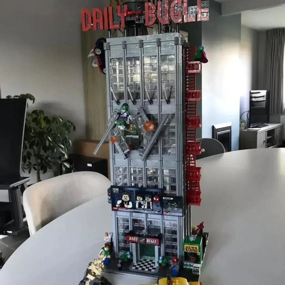 Avengers Tower Building Blocks Set Kids Birthday Gift - ToylandEU