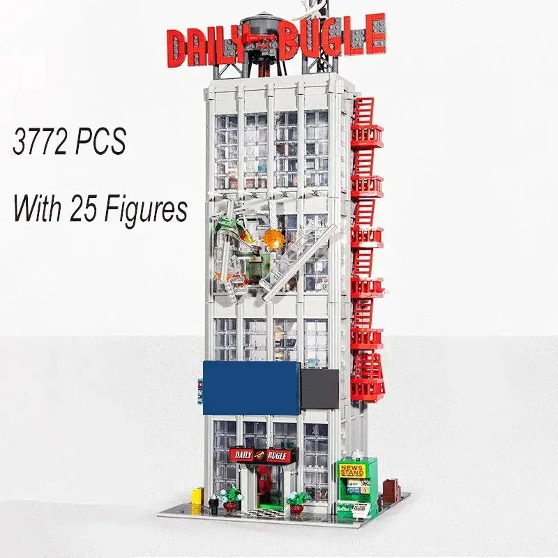 Avengers Tower Building Blocks Set Kids Birthday Gift - ToylandEU