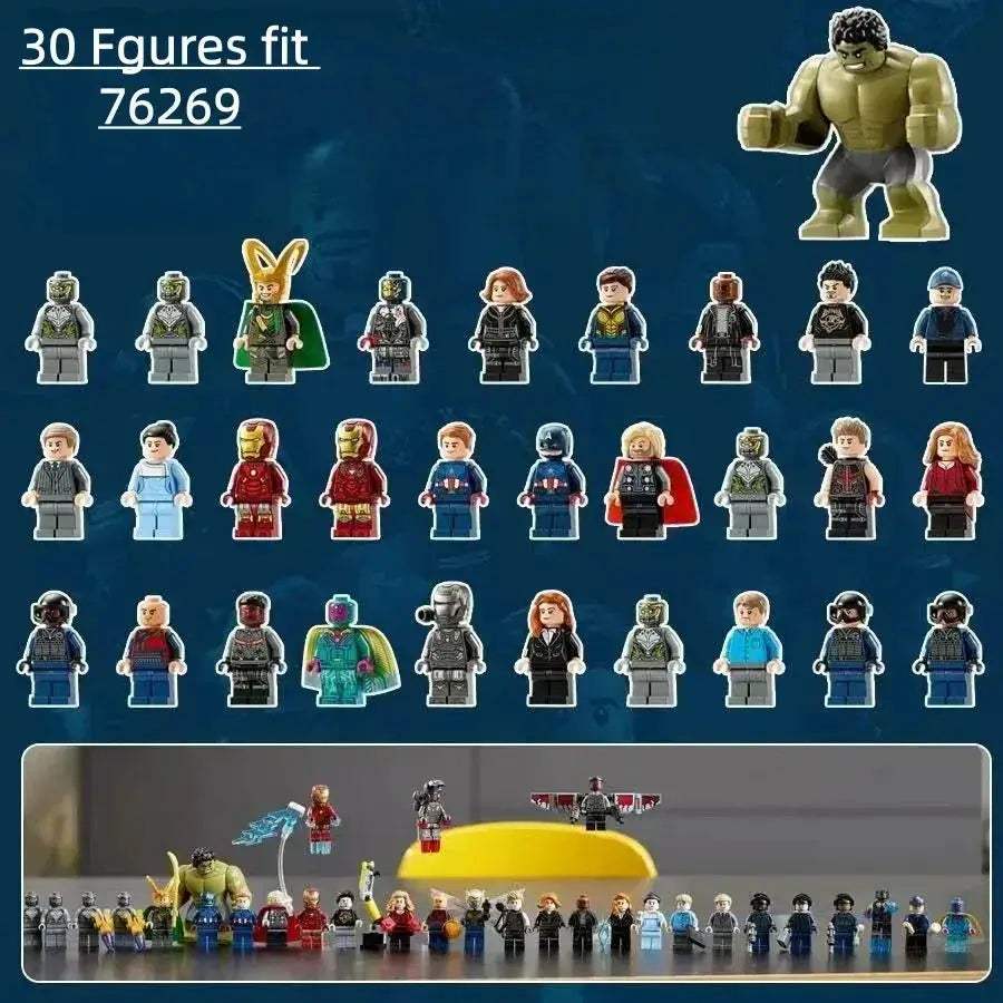 Avengers Tower Building Blocks Set With Lights And Figures - ToylandEU