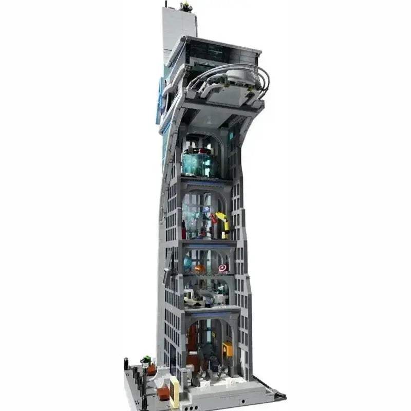 Avengers Tower Building Blocks Set With Lights And Figures - ToylandEU