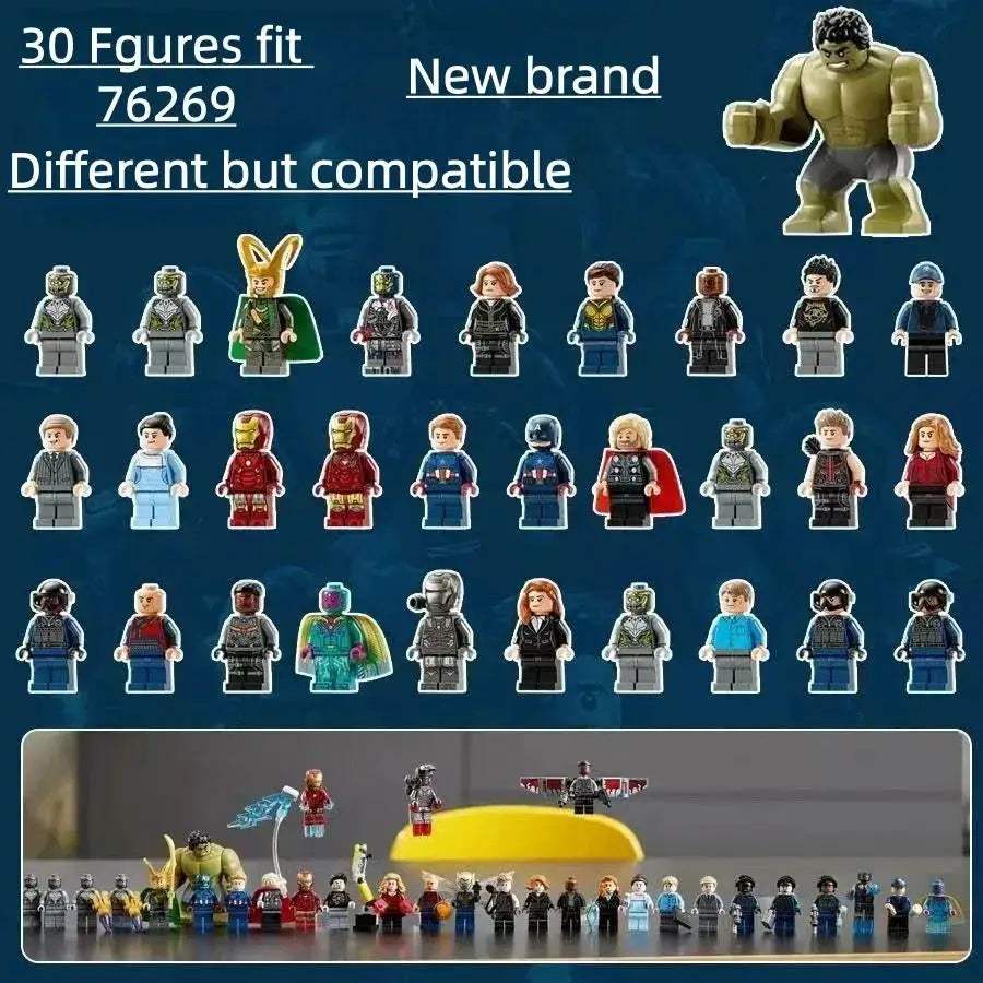 Avengers Tower Building Blocks Set With Lights And Figures - ToylandEU