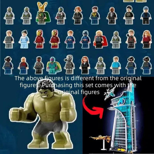  Avengers Tower Building Blocks With Lights And Figures -  ToylandEU™