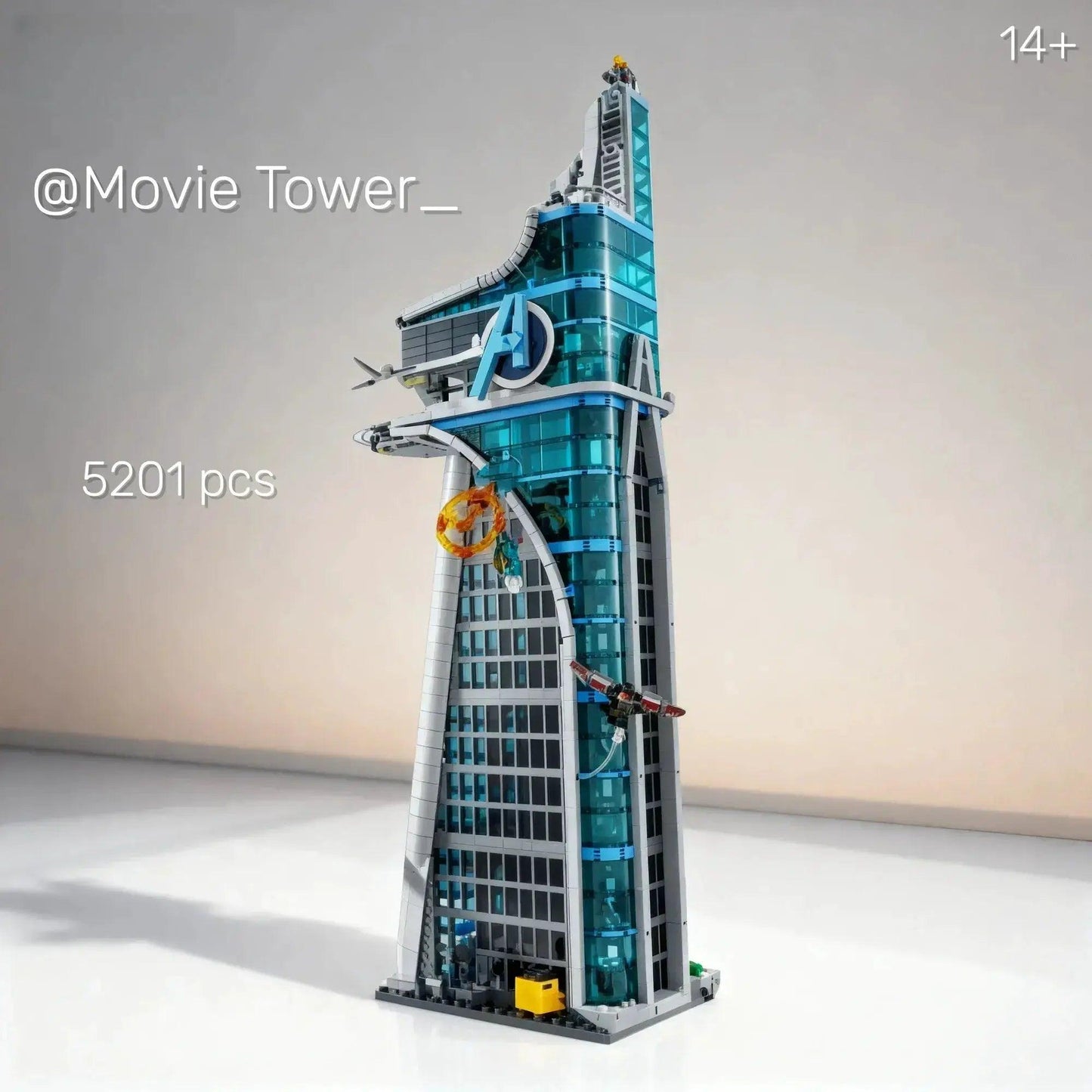  Avengers Tower Building Blocks With Lights And Figures -  ToylandEU™