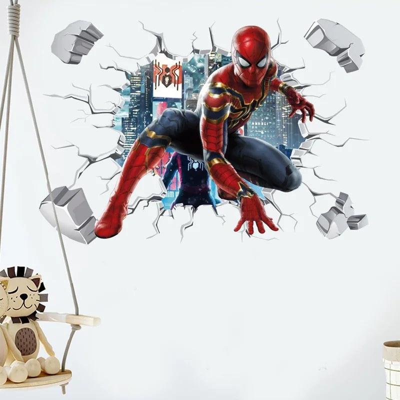 Avengers Wall Sticker | 3D PVC 40x60 cm | Toylandeu™