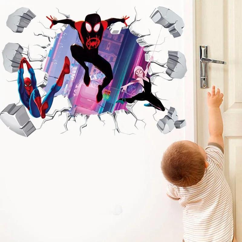 Avengers Wall Sticker | 3D PVC 40x60 cm | Toylandeu™