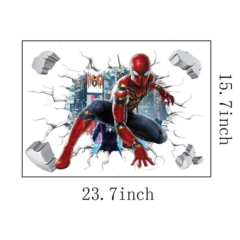 Avengers Wall Sticker | 3D PVC 40x60 cm | Toylandeu™