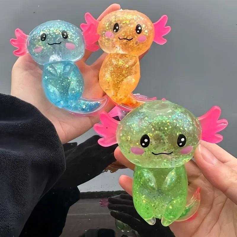 Axolotl Fidget Toy | Super Soft Slow Rising | Toylandeu™