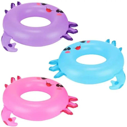  Axolotl Inflatable Pool Floats 3 Pack Pastel Colors -  ToylandEU™