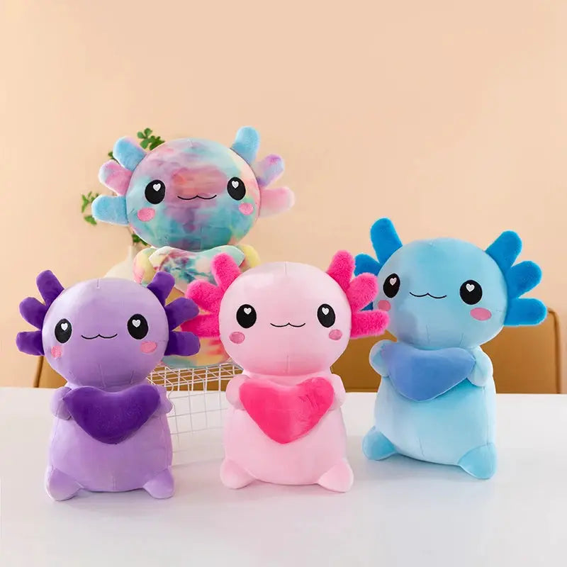  Axolotl Plush Toy For Couples Colorful Four Colors -  ToylandEU™
