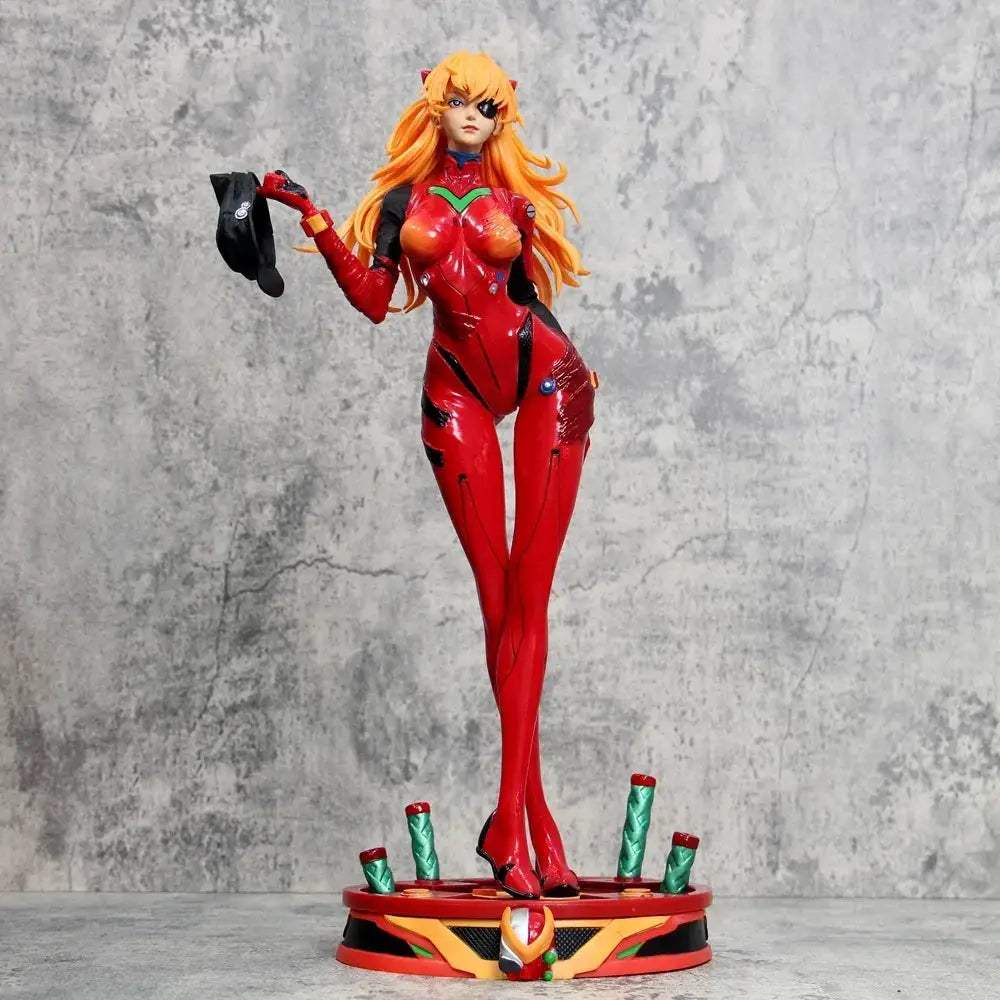 Evangelion Ayanami Rei And Asuka Action Figures Premium PVC - ToylandEU