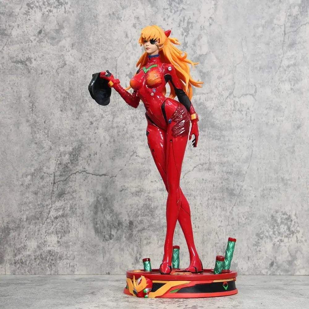 Evangelion Ayanami Rei And Asuka Action Figures Premium PVC - ToylandEU