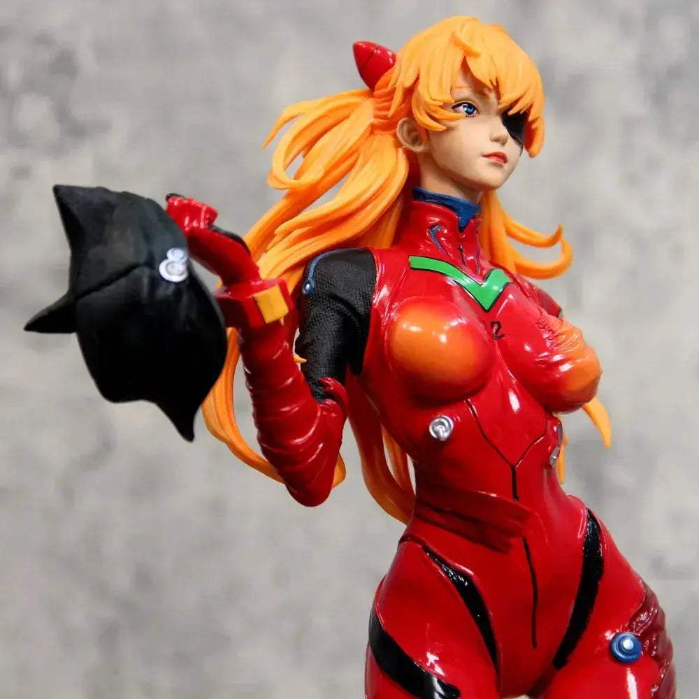 Evangelion Ayanami Rei And Asuka Action Figures Premium PVC - ToylandEU