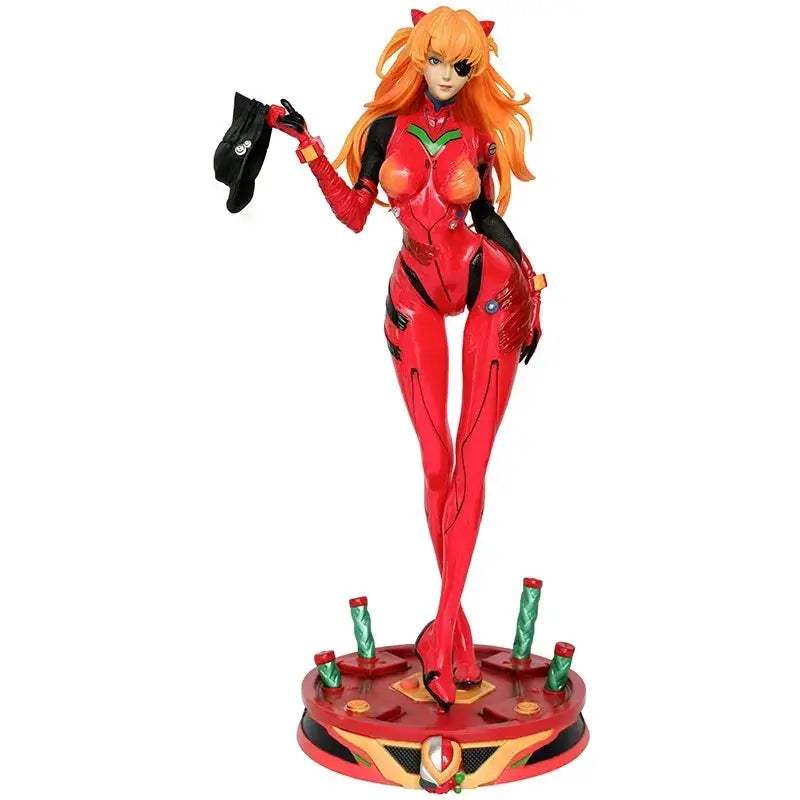 Evangelion Ayanami Rei And Asuka Action Figures Premium PVC - ToylandEU
