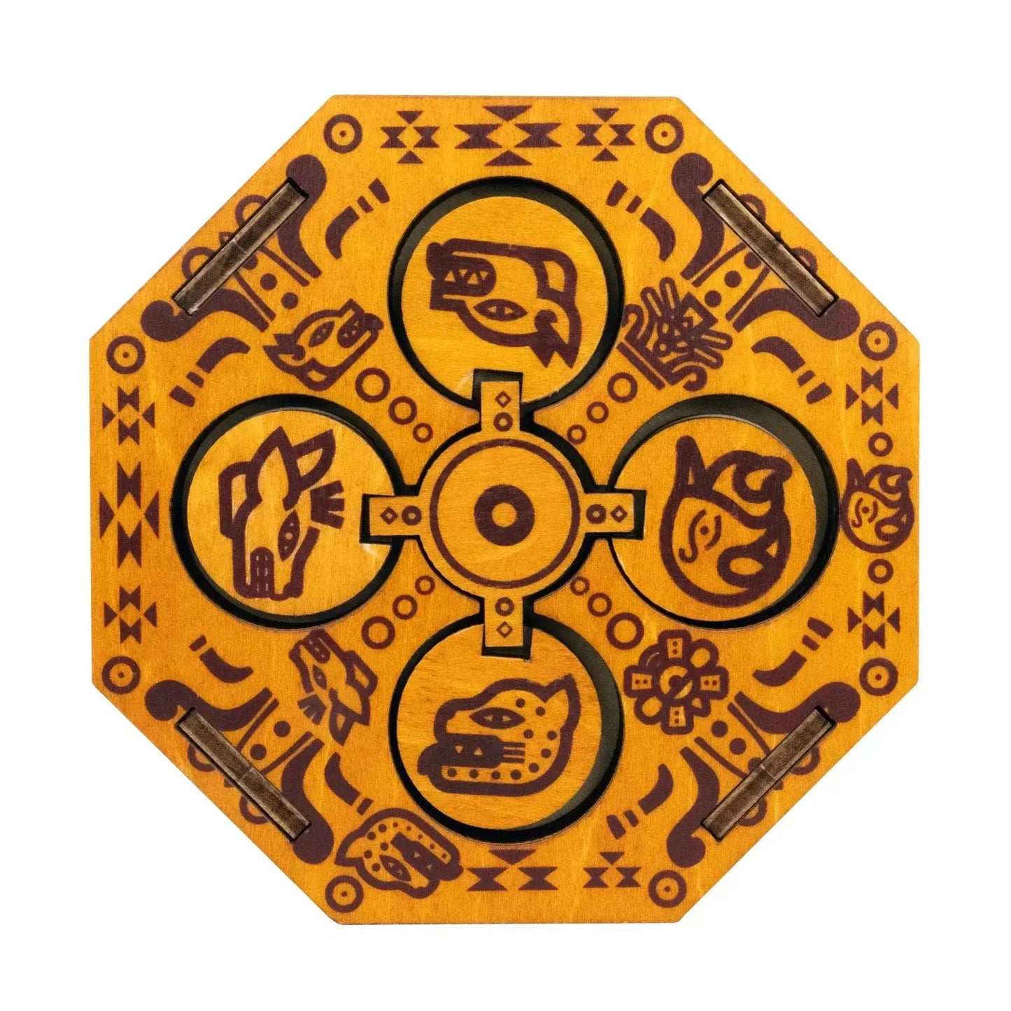 Wooden Puzzle Box With Hidden Compartment Brainteaser - ToylandEU
