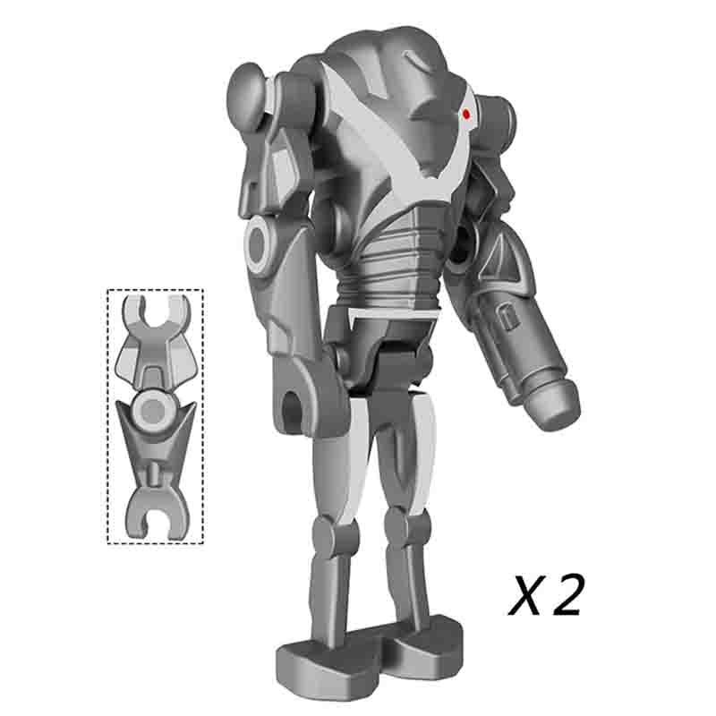 B-2 Super Battle Droid Figures | LEGO Compatible 2-Pack | Toylandeu™