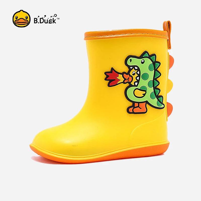 B.Duck Adorable Waterproof Dinosaur Rain Boots for Kids - Toddler Unisex Casual Shoes - ToylandEU