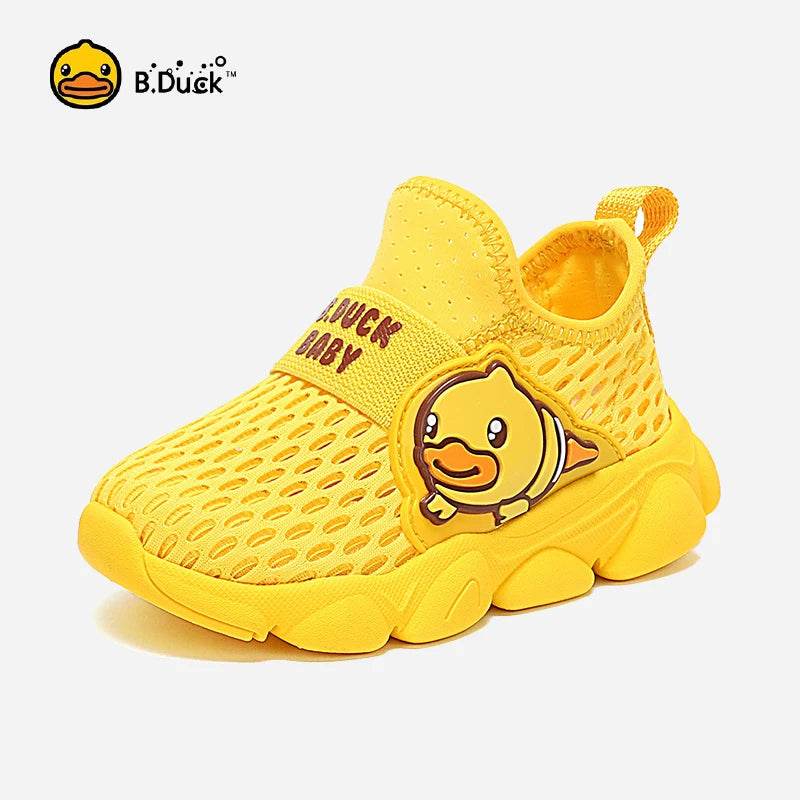 B.Duck Kids Lightweight Slip-On Sneakers for Boys and Girls - Animal Print Walking Shoes - ToylandEU
