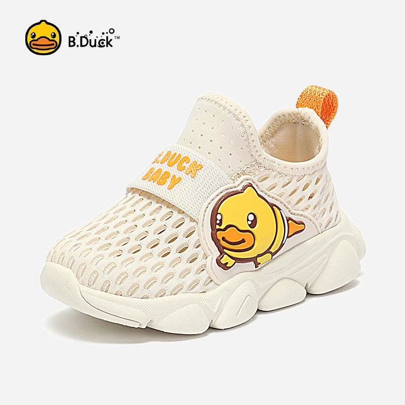 B.Duck Kids Lightweight Slip-On Sneakers for Boys and Girls - Animal Print Walking Shoes - ToylandEU